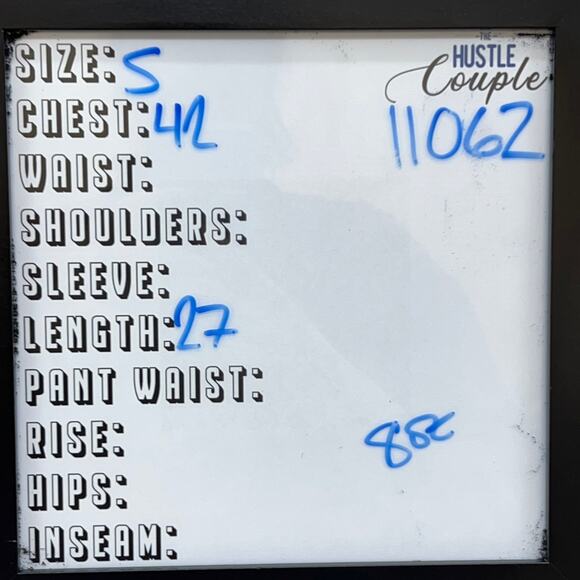 Ming Wang Womens Size S Button Front and Back Top Blue White Stripe Tunic Length - Picture 15 of 15